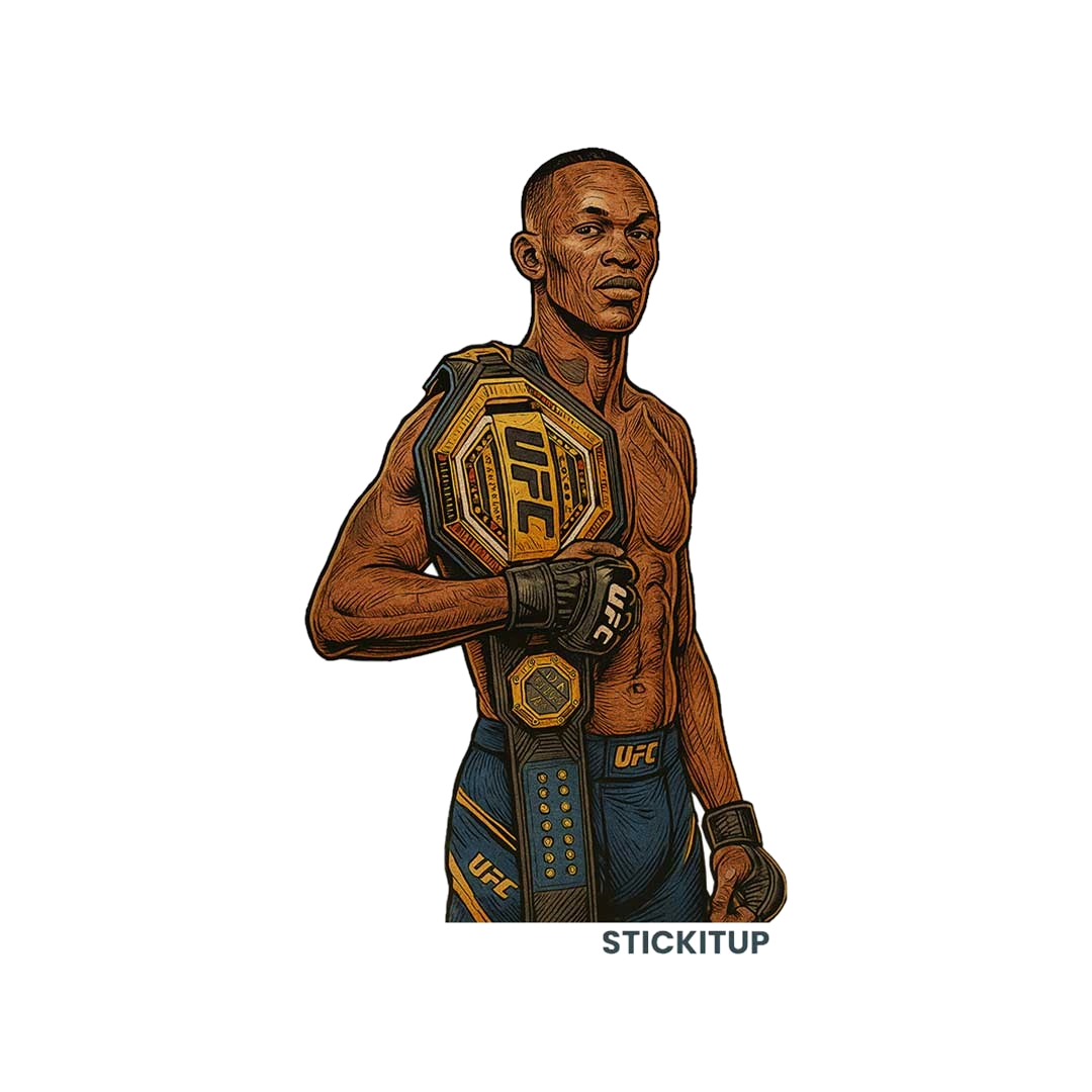 ISRAEL ADESANYA Sticker